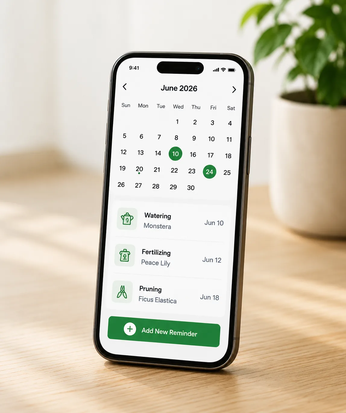 Plant Care Calendar