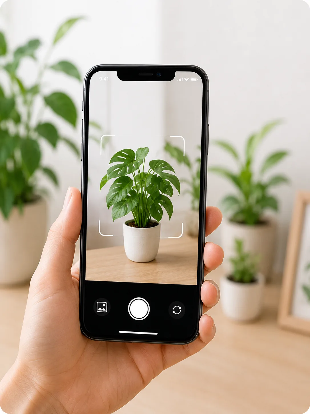 Scan Your Plant — Arviron app screen