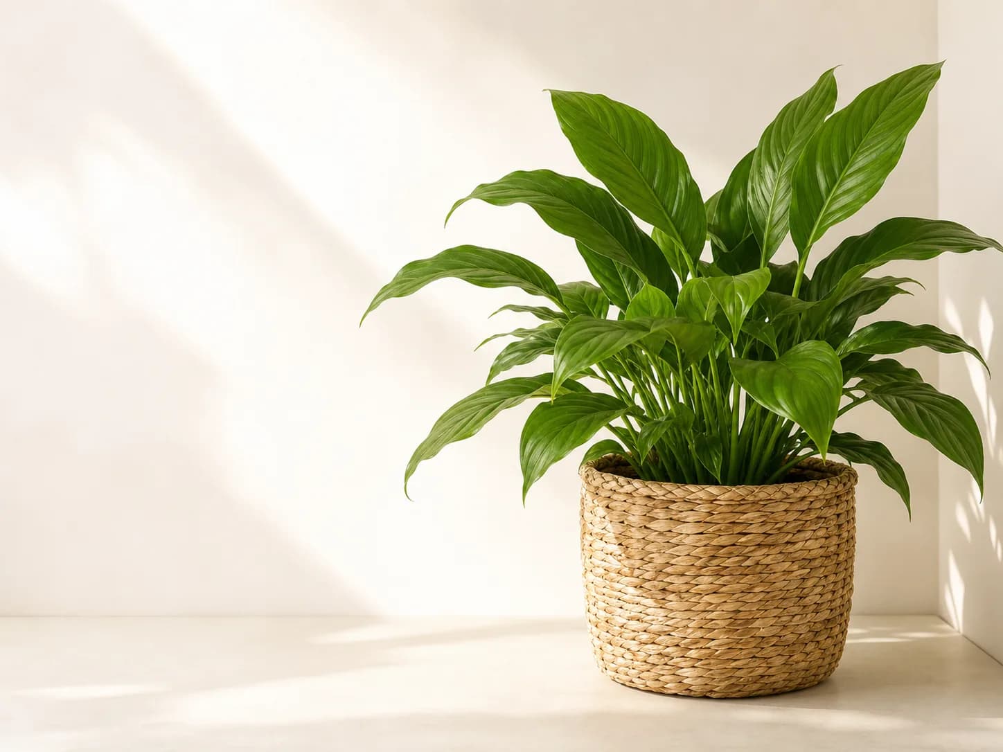 A healthy potted plant