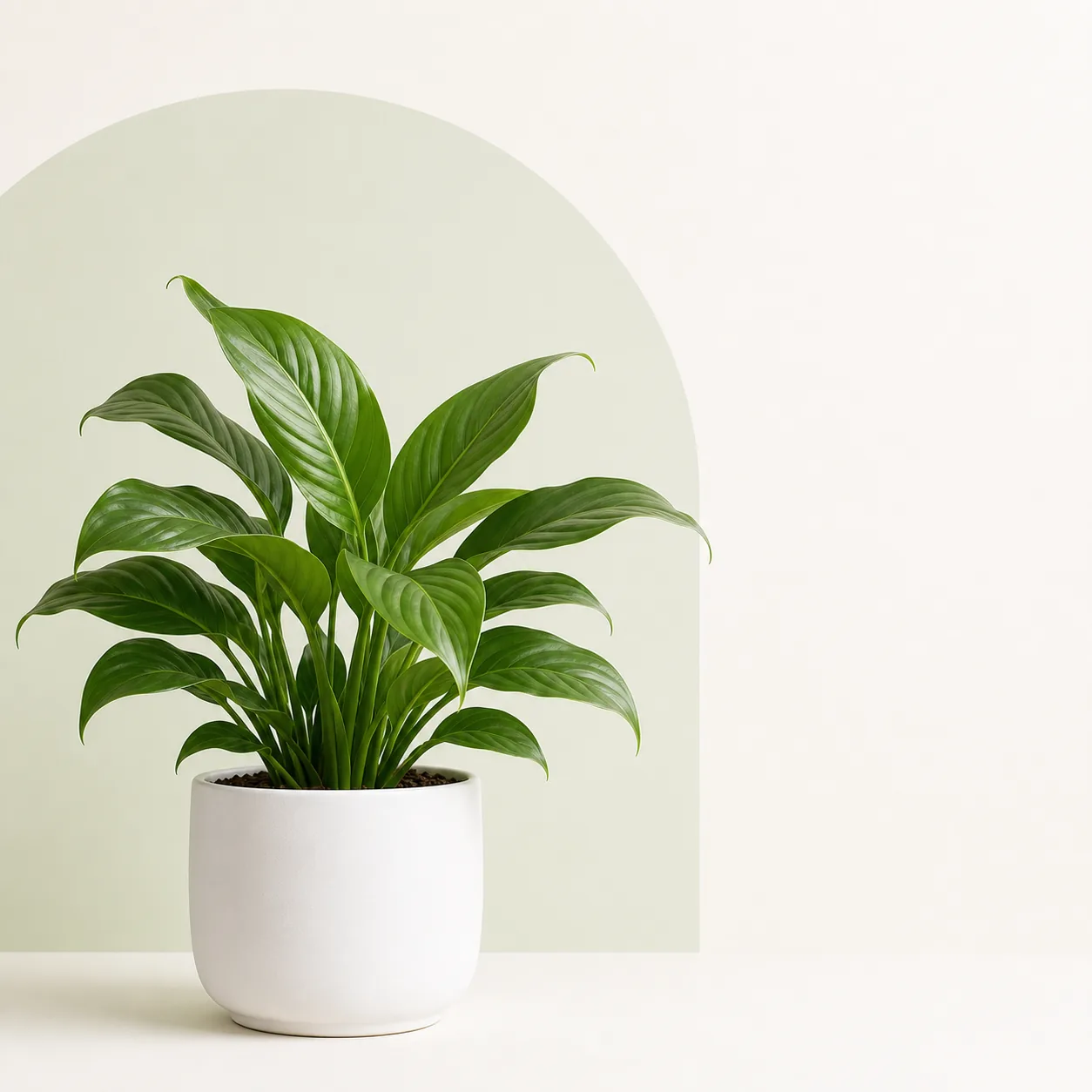 A flourishing plant cared for with Arviron